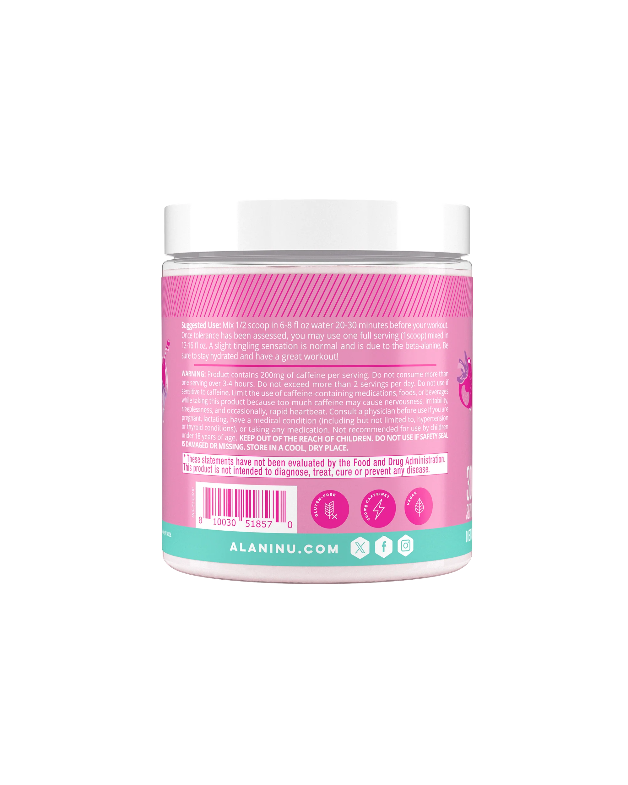 Pre-Workout - Pink Slush - Image 5