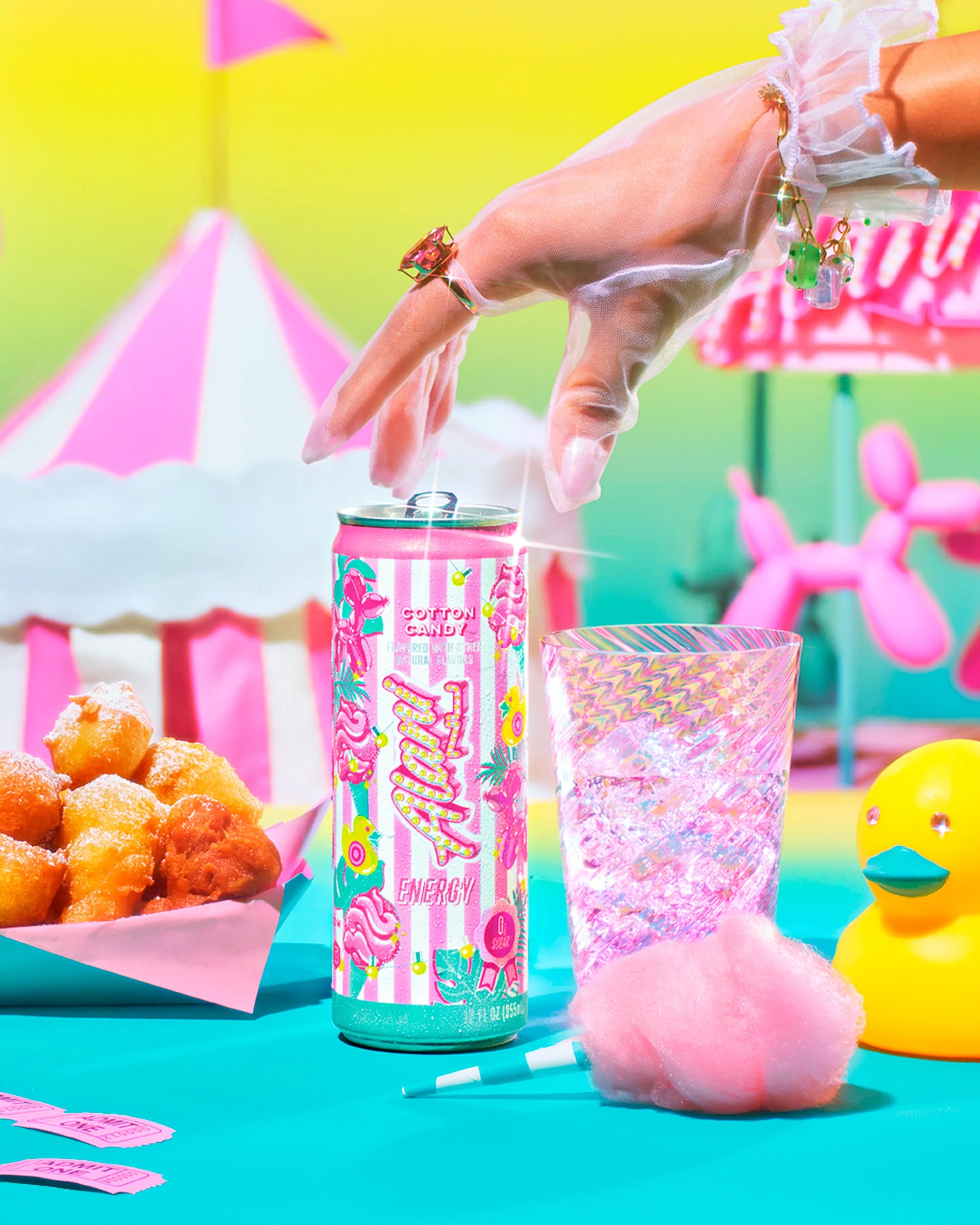 Energy Drink - Cotton Candy - Image 4
